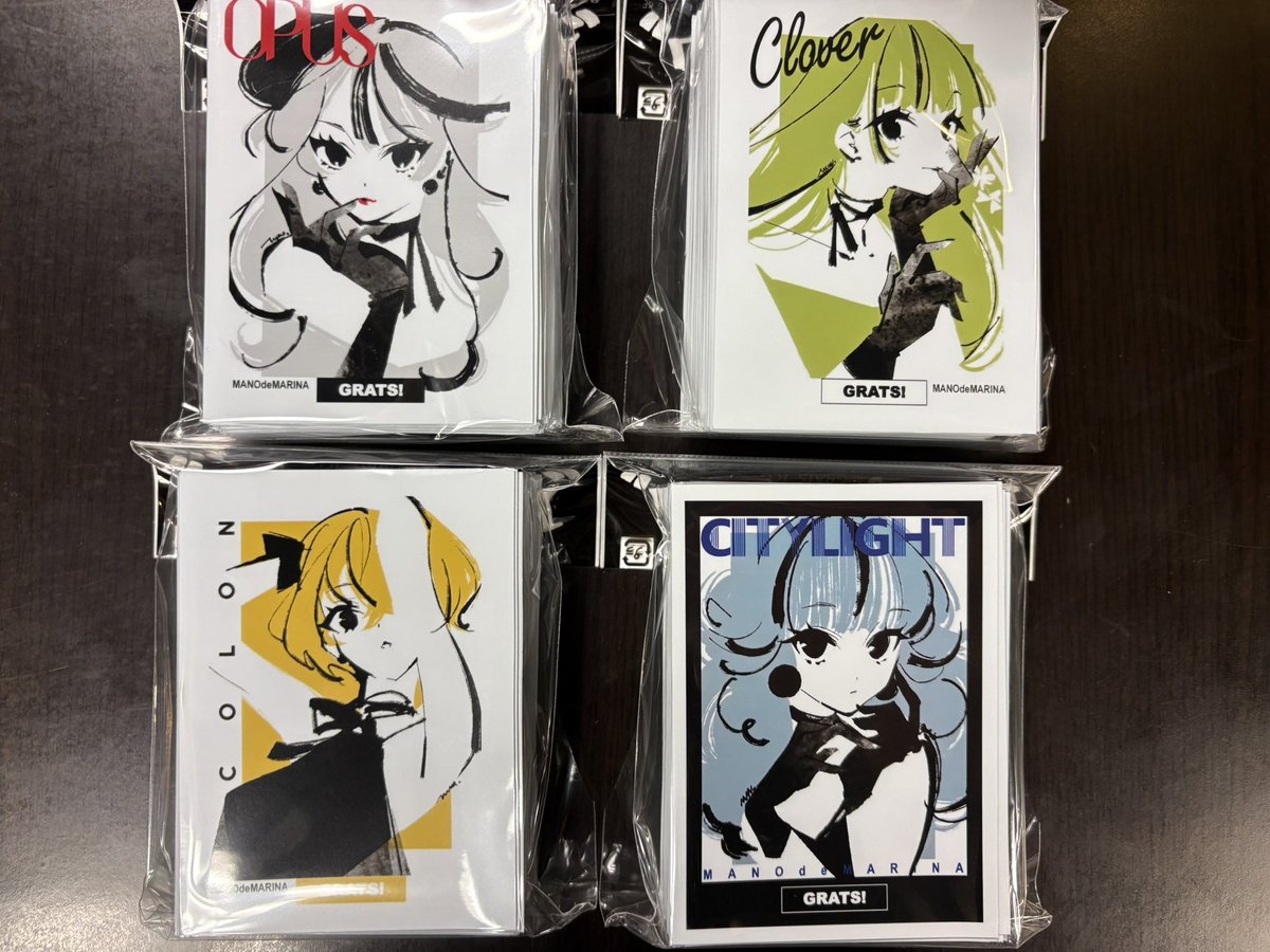 batoloco_kjz's tweet photo. 【販売情報】
明日発売
GRATS!新作スリーブ各種
入荷致しました~🎶
お求めの方はバトロコ吉祥寺駅前まで‼️‼️
#キチロコ #GRATS https://t.co/Ya5Ys9LHiy