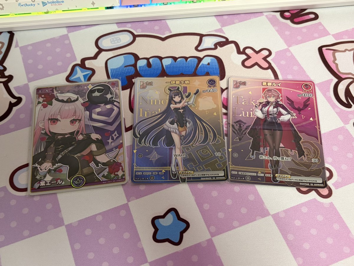 Momoloa_Game's tweet photo. 3箱の結果はこれでしたとさ

FUWAMOCOでHR実装されてたらワンチャン自引きできたかも https://t.co/GmcuArpTnE