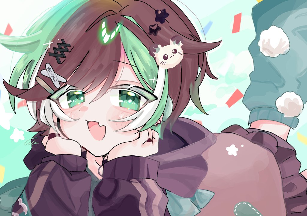 otaku_meu1's tweet photo. ꒷꒦┈┈┈┈┈┈┈┈┈┈┈┈┈┈┈꒷꒦ 

『 愛しのメランコリー 』

🍫🩵#みつきにやみつき 
✏️✨ #ブラフラアトリエ https://t.co/yLA78a9rVO
