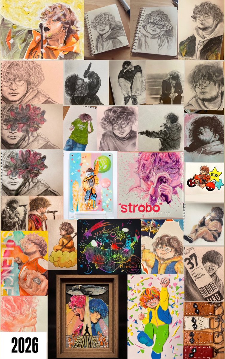 mippo141's tweet photo. #vawsart
2026年上半期を振り返る💭

 2026年も色々描いたり作ったり
できました✏︎✂︎🌟

ドームツアーでは
たくさんのはじめましてもできて
すごく刺激を受けました
出会いに感謝🫶🫶 https://t.co/fgVAgWJIY4