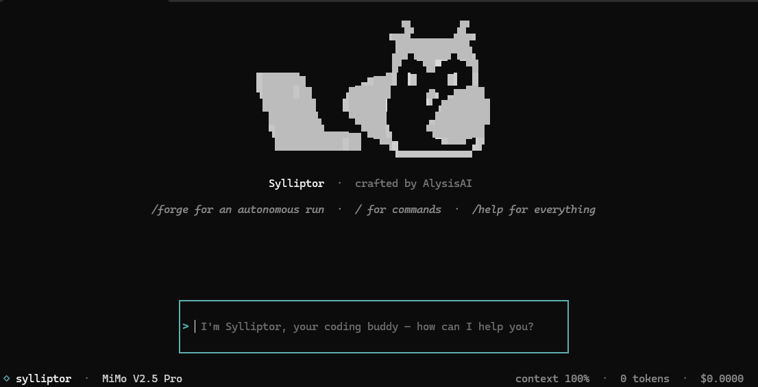 AlysisAI's tweet photo. we heard your feedback and we're building a brand new TUI for @sylliptor 

coming soon in your terminals :) https://t.co/UnoBroCRef