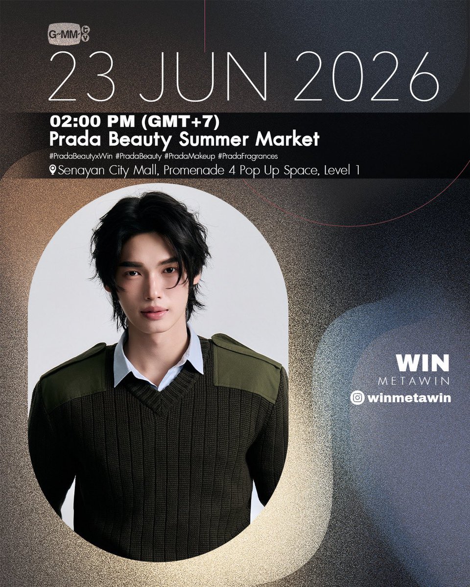 metawiniscat's tweet photo. 21 juni : thailand for juvelook 🇹🇭
23 juni : indonesia for prada beauty 🇮🇩
24 juni : singapore for tiffany and co 🇸🇬

our superstar is booked and busy 💅🏻

#winmetawin https://t.co/SoLEToLQgk
