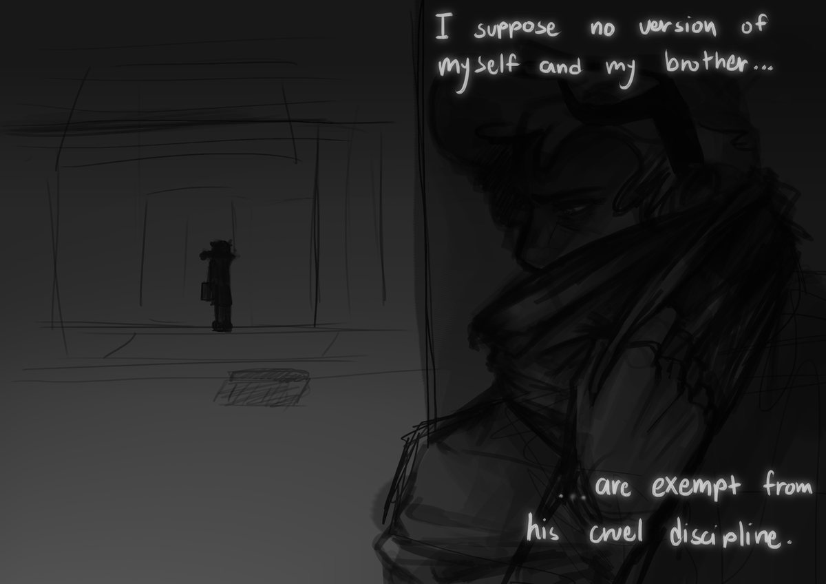 Curry_Doez_Stuf's tweet photo. ||     Would such a universe even exist?     ||
.
.
.
#StanfordPines #StanleyPines
#YoungStanleyPines #GravityFalls
#FordPines #StanPines 
#AU 
(tryna get rid of art block so have this ugly thing :)) ) https://t.co/aSetPXM3Nz