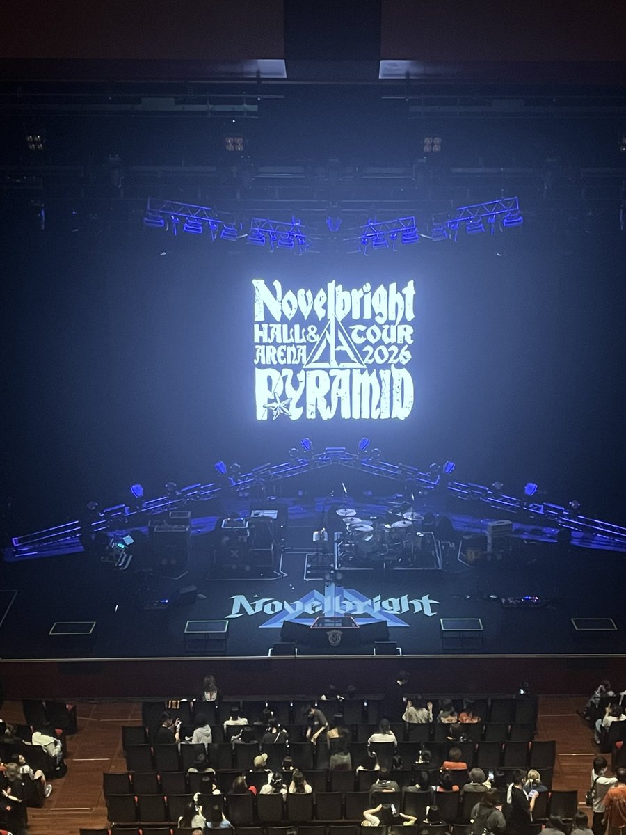 fumi_nb's tweet photo. やばっ
景色さいこー
初Novelbrightたのしみます！ https://t.co/XnCrp4knyz