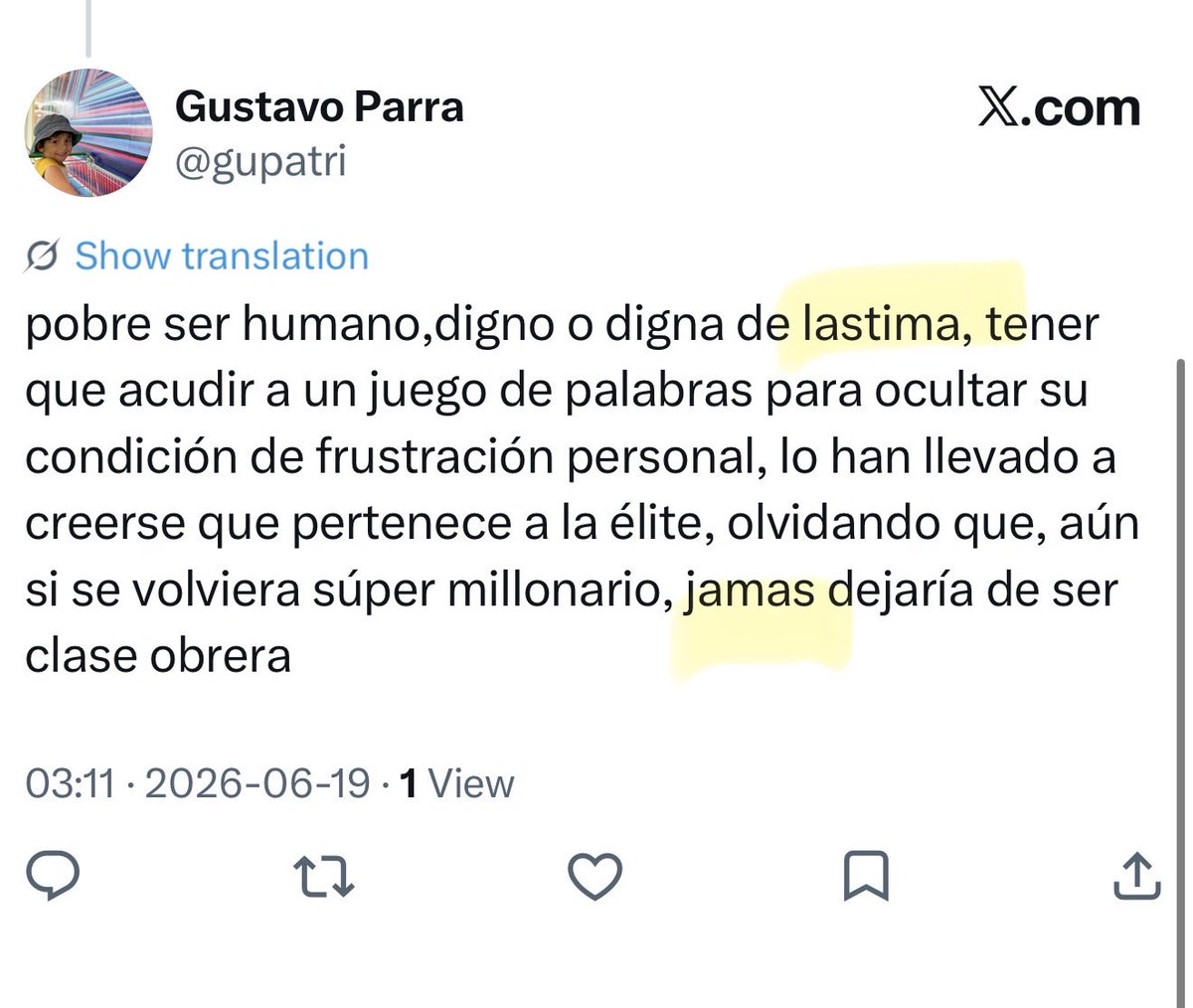 Afelonómetro tweet media