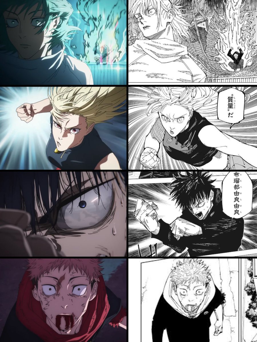 akutan_bot's tweet photo. ←アニメ　　　　漫画→

#呪術廻戦 #jujutsukaisen https://t.co/JXjGfOn7Qo