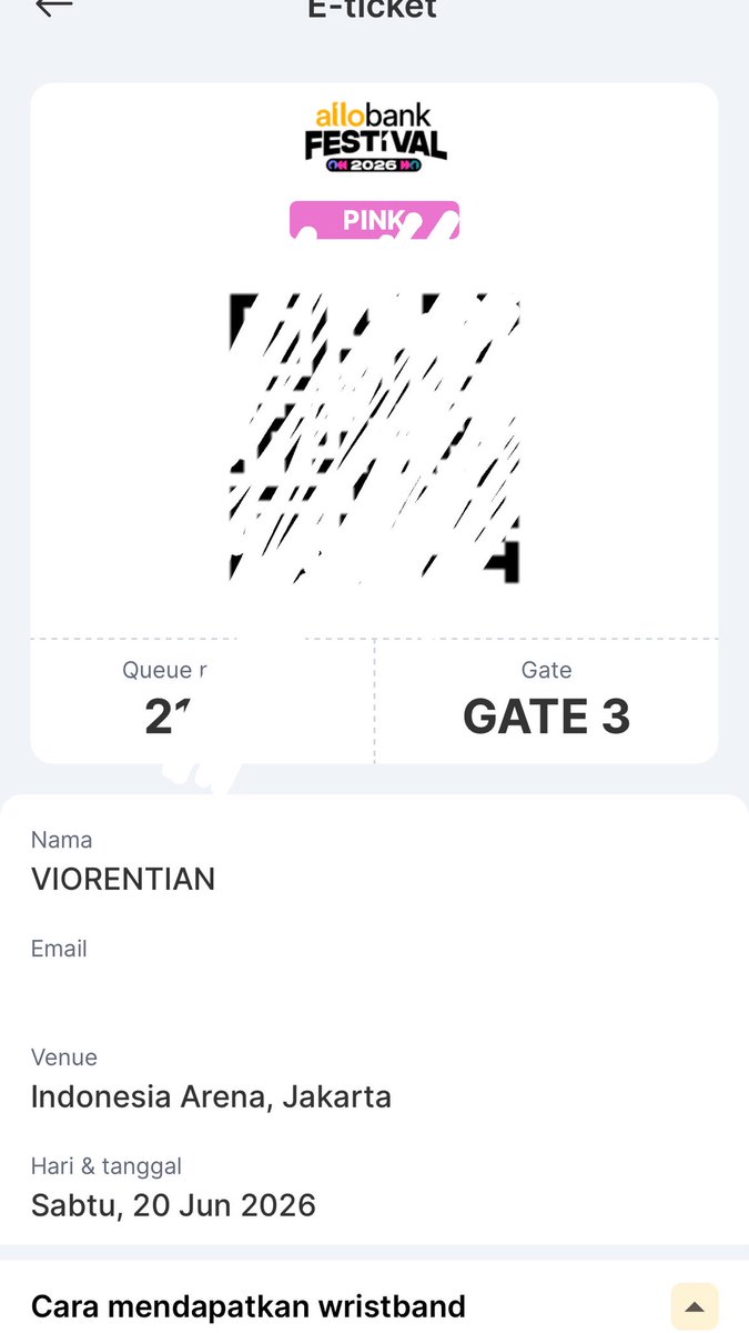 Viorentian07's tweet photo. WTS tiket Allobank Festival Cortis
Section Pink - underprice!
Yang minat DM yaa￼ https://t.co/w7CJj4KRXu