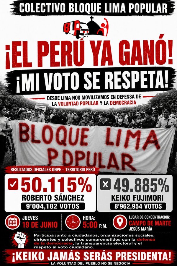 Anibal G. 🇵🇪🇵🇸 #15M #7D tweet media