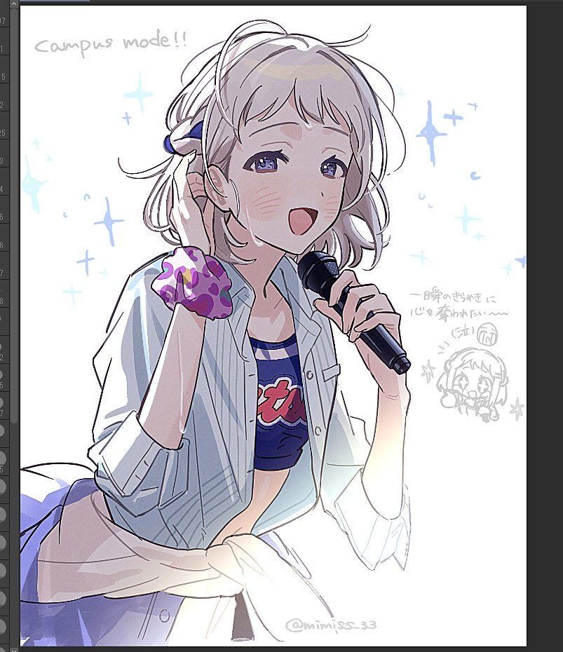 mimiss_33's tweet photo. キラキラアイドル らくがき https://t.co/H1oQkUoLVJ