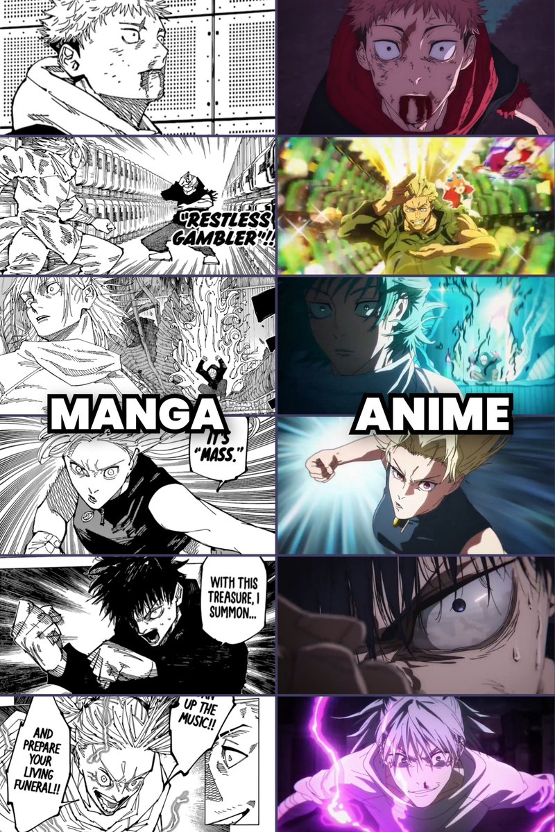 Ragnar_AY's tweet photo. MAPPA UPSCALED THE MANGA TO AN ACTUAL CINEMA!! https://t.co/bUpgRXnwG1