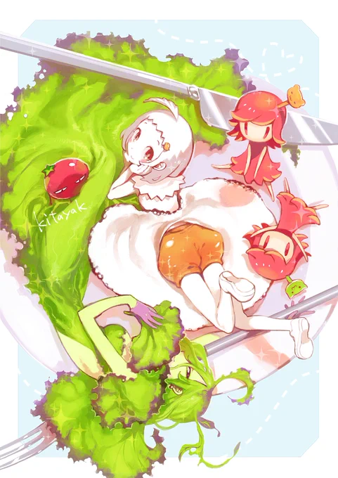 #これがこうなるから厚塗りは好き 過程
