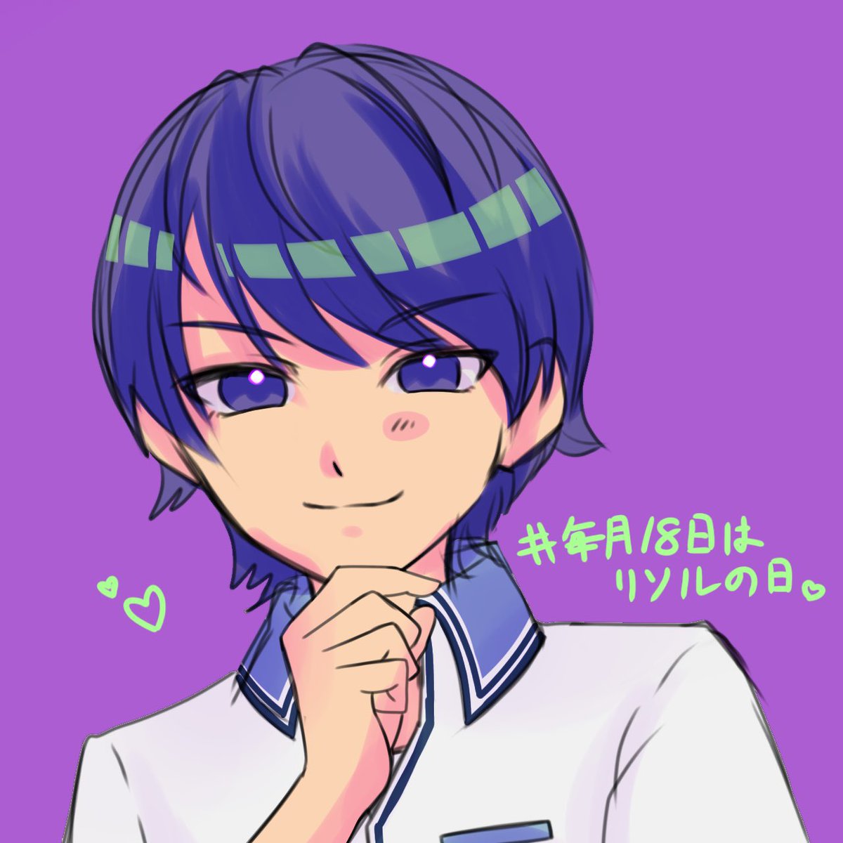 saki_31221225's tweet photo. · · ───── ·✧· ───── · ·
       #毎月18日はリソルの日
· · ───── ·✧· ───── · ·

久しぶりの参加なのに大遅刻ッッ
しかも厚塗りするだけの体力なかった〜！
前もって用意できるようにしなきゃなあ https://t.co/D42hhjzDOk