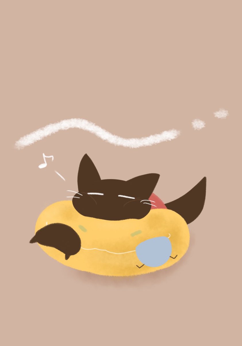 suipote__745's tweet photo. たまにクッションが生きてるのかなーって。

 #猫 #イラスト https://t.co/8dH4Hs7Pq1