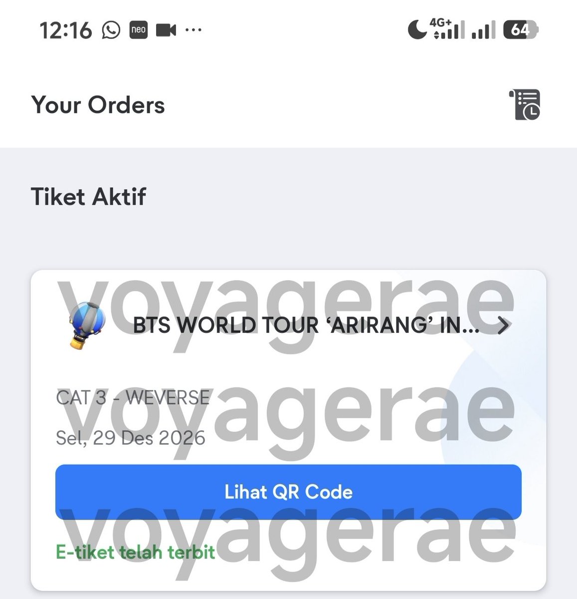 voyagerae's tweet photo. masih ga nyangka bisa secured sendiri, dapet antrian segini setelah day 1 day 2 antriannya di atas 500k terus😭
lancar jaya satset jam 12.16 udh secured😭🫶 https://t.co/QpqP4rBtoB