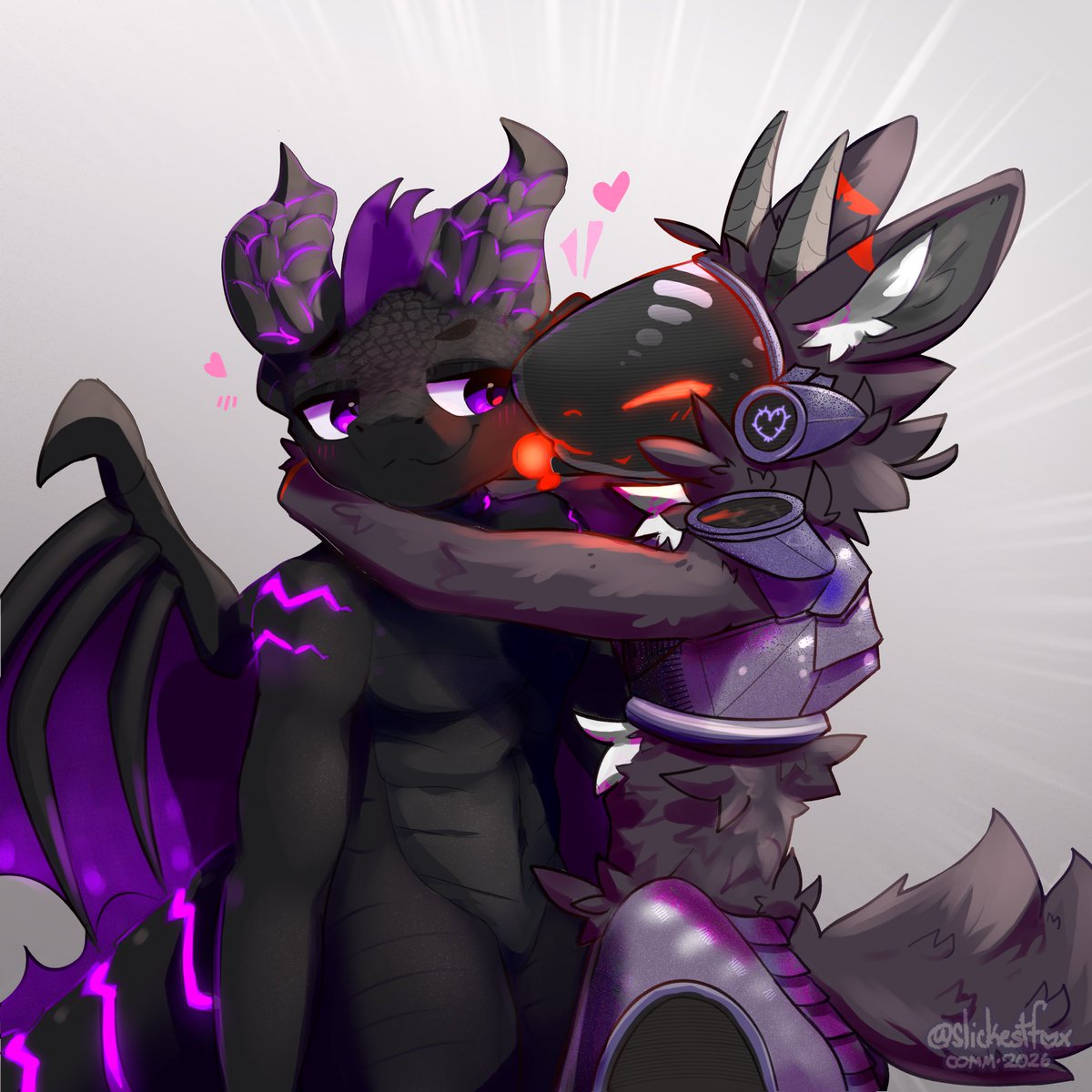slickestfox's tweet photo. proto kisses ! ♡ https://t.co/HYYLyUJLIY