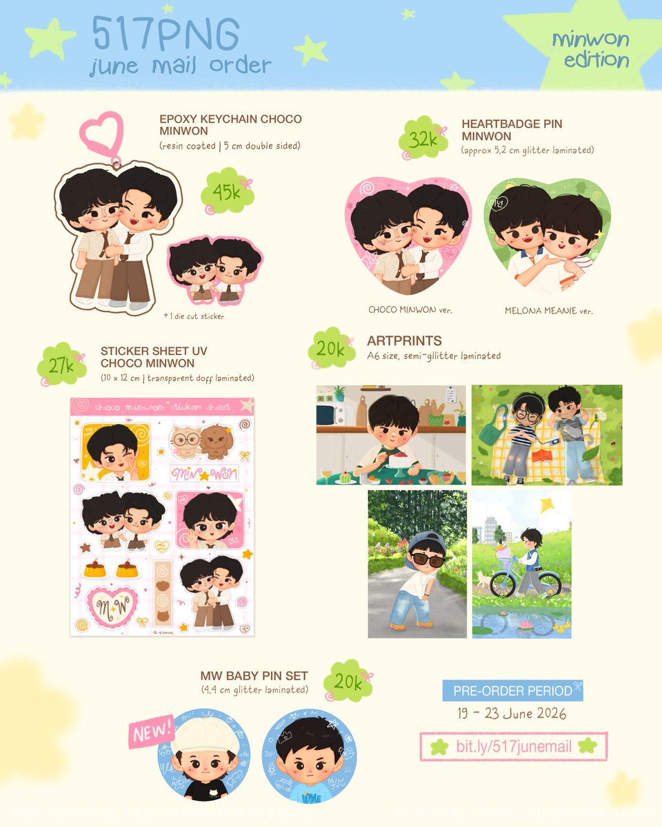 517__png's tweet photo. [rts &amp; likes are appreciated]

🍀 june mail order — minwon edition
by @517__png

🌀 period : 19 – 23 june 2026
🛒 order form : https://t.co/vTlst5WJOk

please kindly check poster or form for more details  <3

⭑ feel free to ask me through DM for any question. https://t.co/KWRIvclSy6