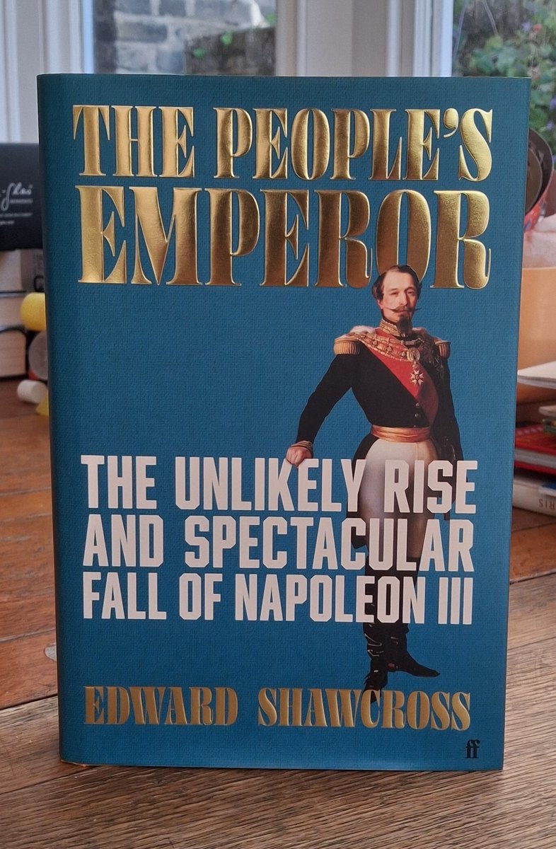 EdwardShawcross's tweet photo. Look what's arrived, so thrilled to see this! Wonderful hardback edition from Faber &amp; Faber who have done a magnificent job with the cover. The People's Emperor is available to pre-order now and out on 2 July. https://t.co/9NEXW3Qv4T
