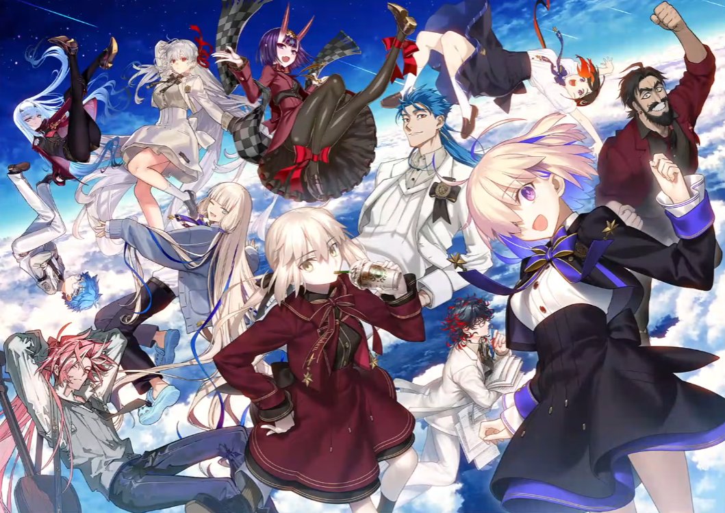 AllMuscle2's tweet photo. New FGO 11th Anniversary art looks fire 🔥 https://t.co/nHNjwv1TxD
