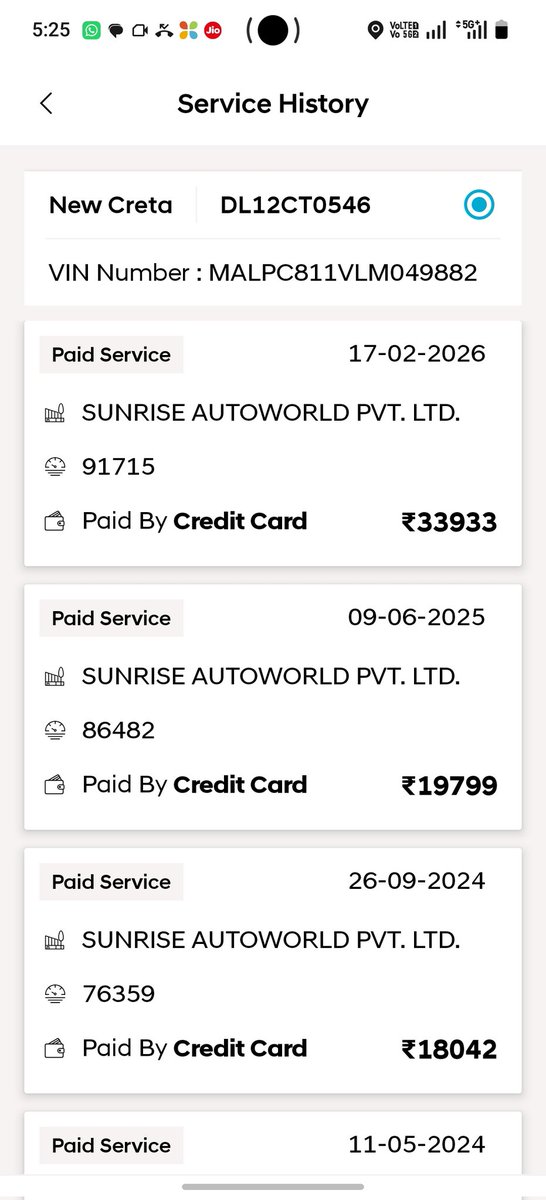 PraweenKavi's tweet photo. I ran a bill of +33k 4 service on my @HMGnewsroom Creta ahead of 10k kms schedule at @DelhSunrise Ppgj, Delhi, yet faced engine cooling problem after engine shutdown, in less than week; I reported them problem aggravating, but they returned me from gate, all OK...
@HyundaiIndia https://t.co/SZGNxHeD91