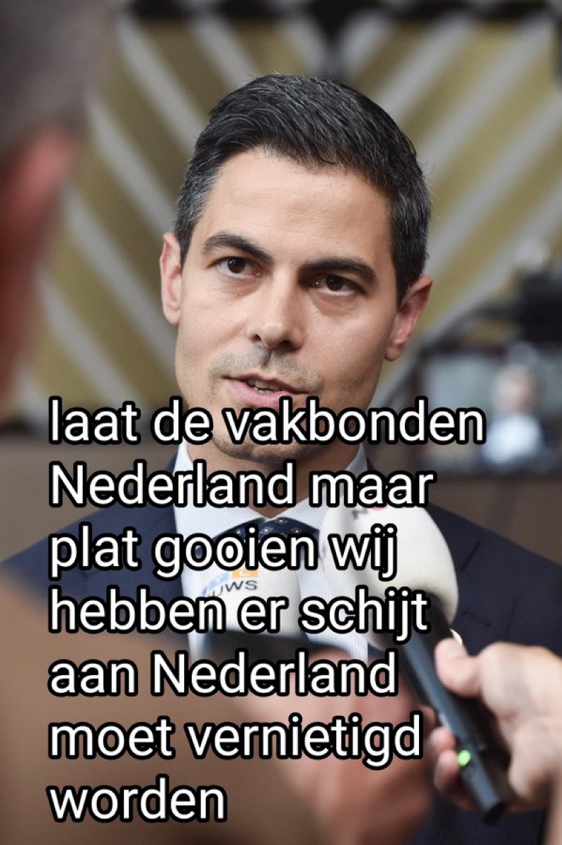 Wim75780668's tweet photo. De intenties zijn duidelijk 👇 https://t.co/8OgzkOxZOh