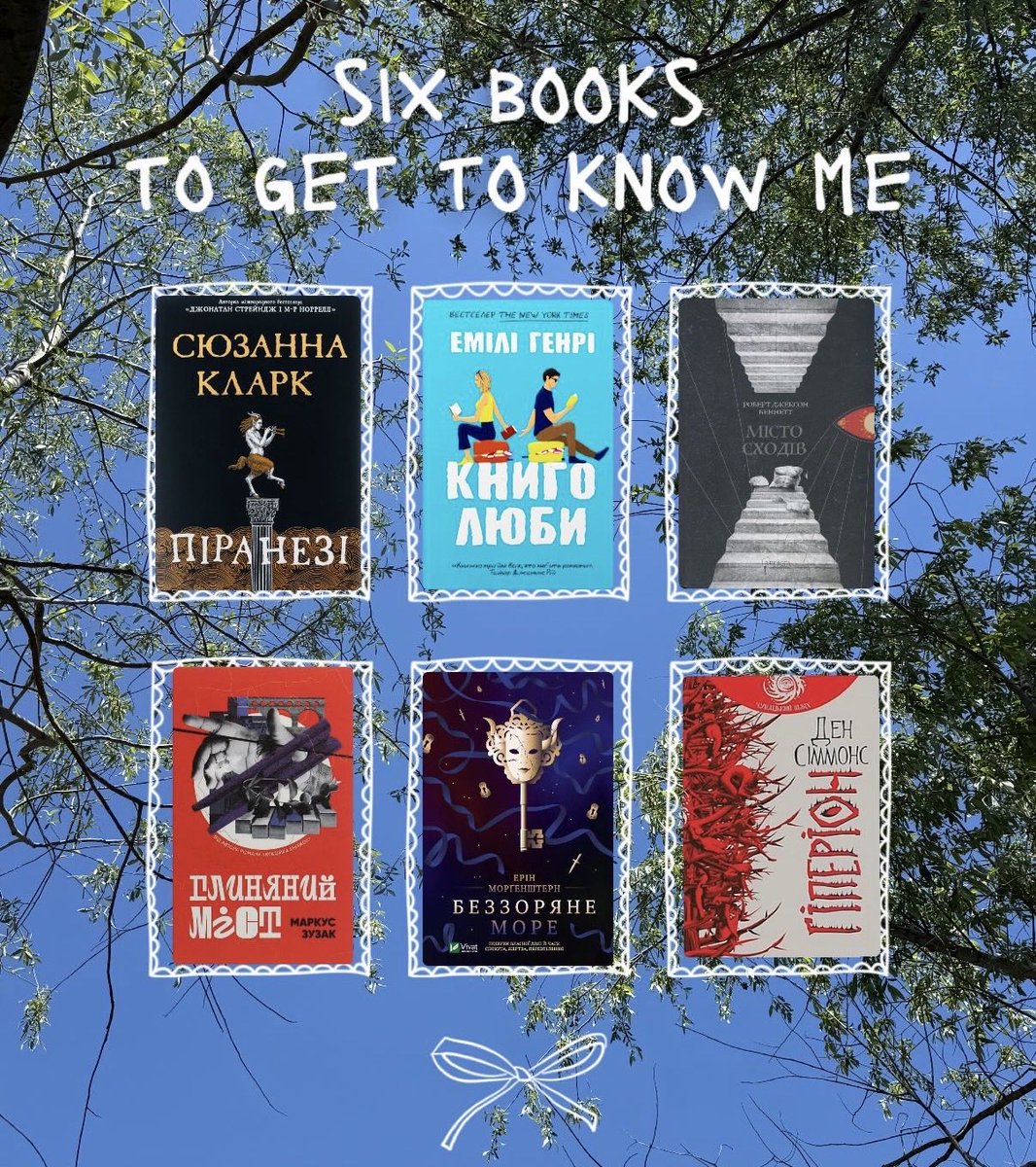 _annanke's tweet photo. 6 книжок, щоб познайомитися зі мною https://t.co/pMoCN8hKoS