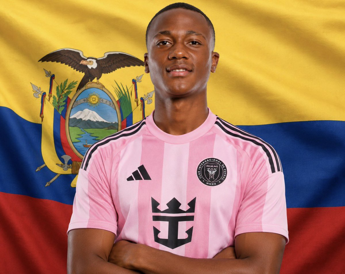 Divine_Will_'s tweet photo. 🚨 Inter Miami have confirmed the signing of Ecuadorian young defender Fricio Caicedo after hijacking a deal from Royal Antwerp.🤝🔐
#InterMiami #Transfers https://t.co/28HEDz3bV5