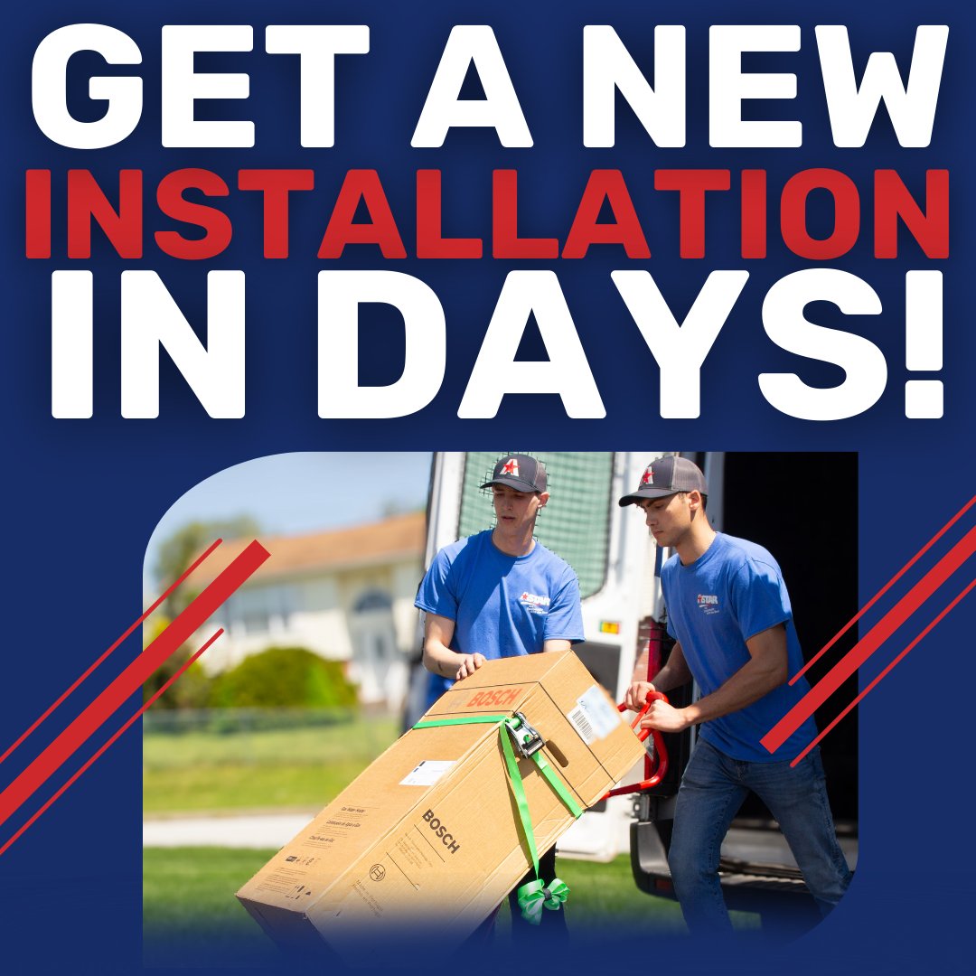 AstarHeating's tweet photo. 🏡 Need a System Upgrade?

If your heating or cooling system isn't keeping up, we'll help you upgrade fast.
We can have your new system installed and running in just days.

Contact us today for a free estimate!
📱(845) 205-3759
💻 https://t.co/rVpqrympQm https://t.co/hRzatEdJc0