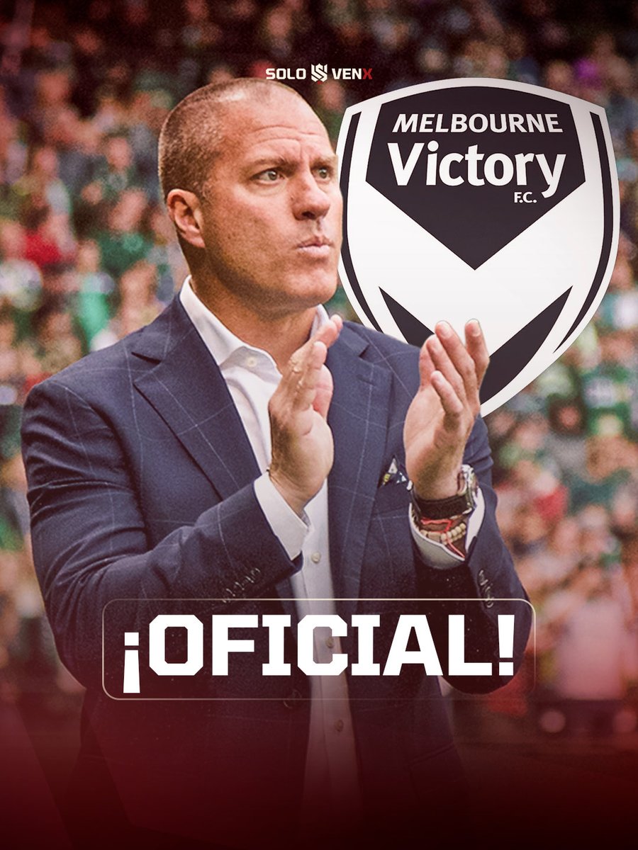 SOLOVENEX_'s tweet photo. #𝗢𝗙𝗜𝗖𝗜𝗔𝗟 | '𝑮𝒊𝒐' llega al @gomvfc • 📁🇦🇺 

El estratega venezolano (54) dirigirá en la primera división de Australia tras su etapa en el @TimbersFC de la @MLSes.

Con el Melbourne Victory, Savarese encarará la #AFC Champions League del Asia.

#SVX / #VenEx / #Fichajes https://t.co/zIzmYKM3lg