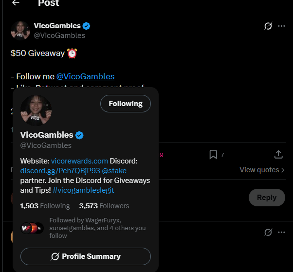 babaundercover's tweet photo. @VicoGambles https://t.co/rhcaQFX8In