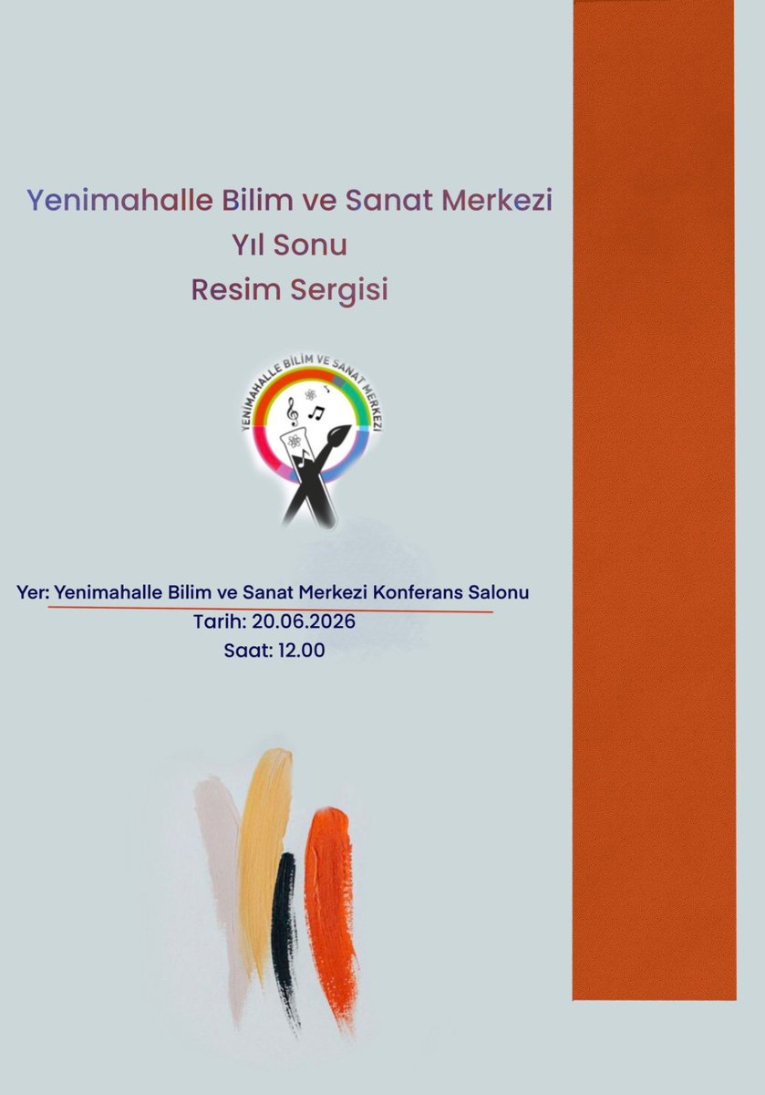 YBilsem's tweet photo. Görsel Sanatlar öğrencilerimizin hazırlamış olduğu yıl sonu sergimize davetlisiniz. https://t.co/4y55QvAI7o