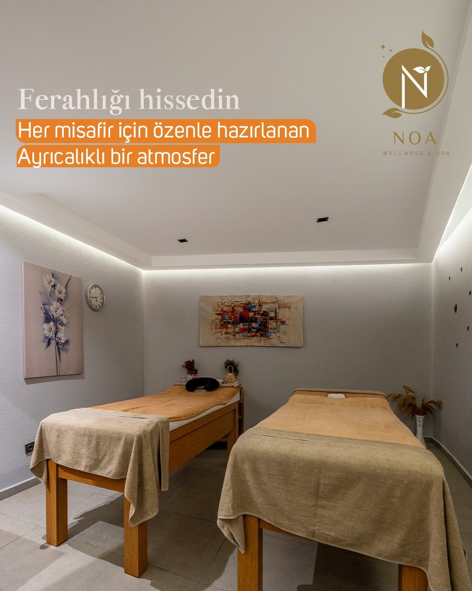noaspaptstudio's tweet photo. NOA Wellness &amp; Spa’da her detay, misafirlerimize huzurlu ve ayrıcalıklı bir deneyim sunmak için özenle tasarlandı. Rahatlatıcı atmosferimizde günlük hayatın stresinden uzaklaşın, bedeninizi ve zihninizi dinlendirin. https://t.co/3BLZVl61r8