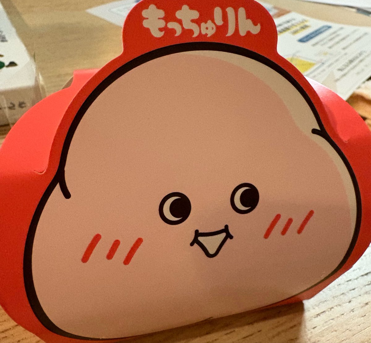 hayamikyousuke's tweet photo. 噂のもっちゅりん。
カーボ接種とはいかず、とりあえず一口だけもらったwもちもち
 #もっちゅりん https://t.co/7REVVrp3do