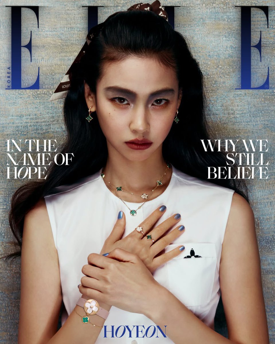 saintdemie's tweet photo. the cast of ‘HOPE’ — jung hoyeon, hwang jungmin and zo insung — for elle korea ✺
photographed by kim heejune https://t.co/21fMex86fg