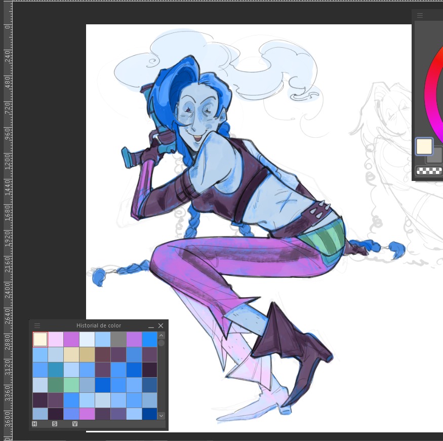 Cammo_2414's tweet photo. Jinx 

#arcanejinx #jinx #fanart #digitalart #arcane https://t.co/Xwd5F0PCCv