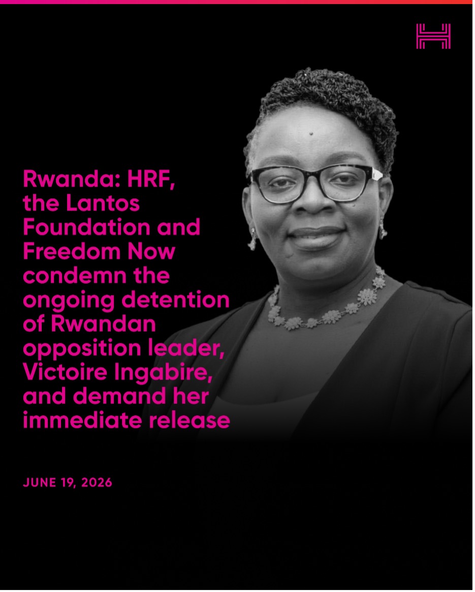 freedomnoworg's tweet photo. 🧵[1/5] Today marks one year since the politically motivated arrest of @VictoireUmuhoza, a tireless defender of democracy &amp; human rights in #Rwanda. Together with @HRF and @LantosFndn, we reiterate our calls for justice. https://t.co/eggLofIvQx