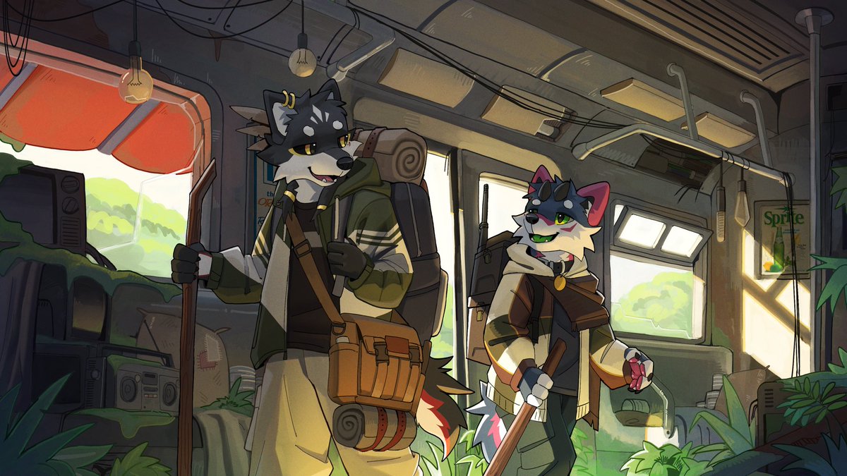 Feder0419's tweet photo. Survivor
🐺&amp;🎨@Beckowaffle 
#furry #furryart #furrycommission #兽人 https://t.co/DSfKUTPvNg