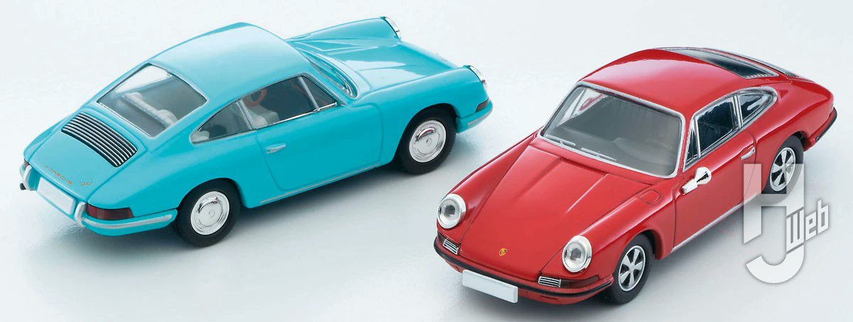 トヨタ クラウンセダン スーパーデラックス（紺）」に「ポルシェ911