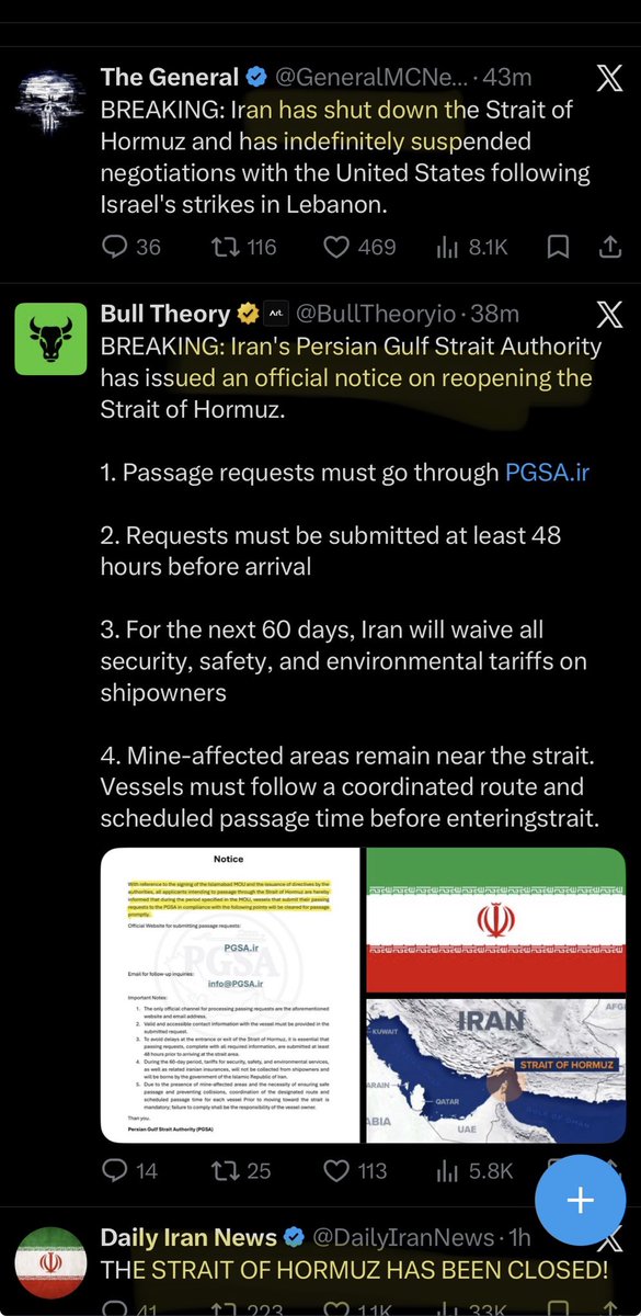 CDemanincor's tweet photo. Shutdown 

Re opened 

Closed 

3 different accounts all post at the same time with different stories 

Same story 👀

Miss information and data wars are in full swing https://t.co/JW2iqkAn16