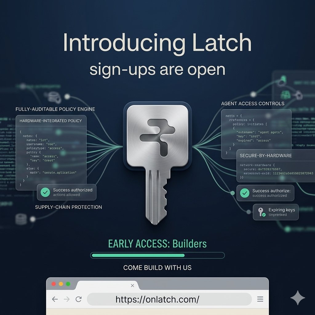 Yamini_abc's tweet photo. Today I will express about @RialoHQ latch: agent access control solution.Companies hand AI agents master keys on day one, risking billions in bad access control. https://t.co/WS1XlIR3c8