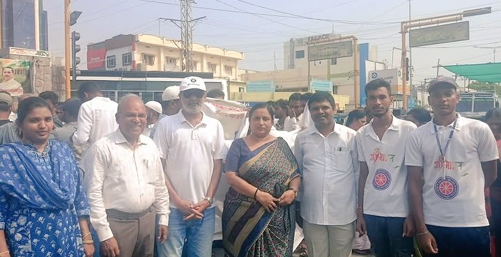 GDC_ATP's tweet photo. 🌱 Our Principal Dr. PadmaSree, NSS POs, and volunteers joined the SASA awareness rally lead by MLA Daggupati Prasad Garu, promoting a Plastic-Free Andhra Pradesh and a cleaner, greener Anantapur. 🌍♻️

#APCCE #ArtsCollegeAnantapur #SASA #PlasticFreeAndhraPradesh  #CleanAnantapur https://t.co/2LWz1Jo4bw