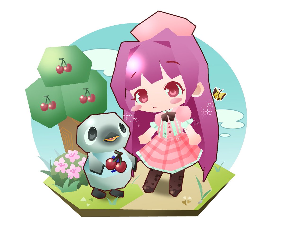Hareeangkki's tweet photo. #どうぶつの森 #AnimalCrossing
#ANCH #あつ森 #ローポリ
요즘유행하는,,로우폴리ST로
동물의숲 드림스디 ˚₊‧꒰ა₍^ིྀᐢ. ̫.ᐢ₎♡໒꒱ ‧₊˚🍒🍑 https://t.co/pqtdjOVAiE