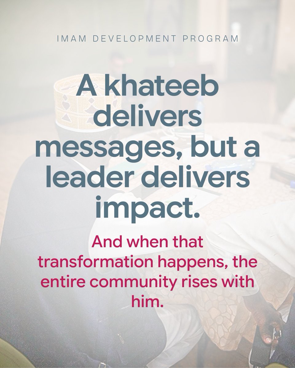 Imam Development Program tweet media