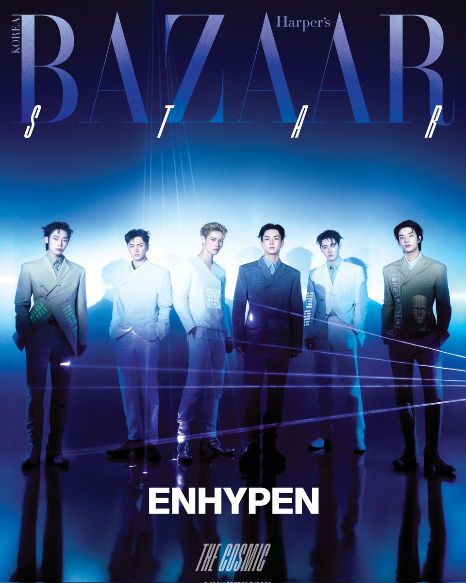 Kr_Pics's tweet photo. Enhypen ♡ 
// Harpers Bazaar Korea Magazine July 2026 // https://t.co/Kzy0G7XOlF