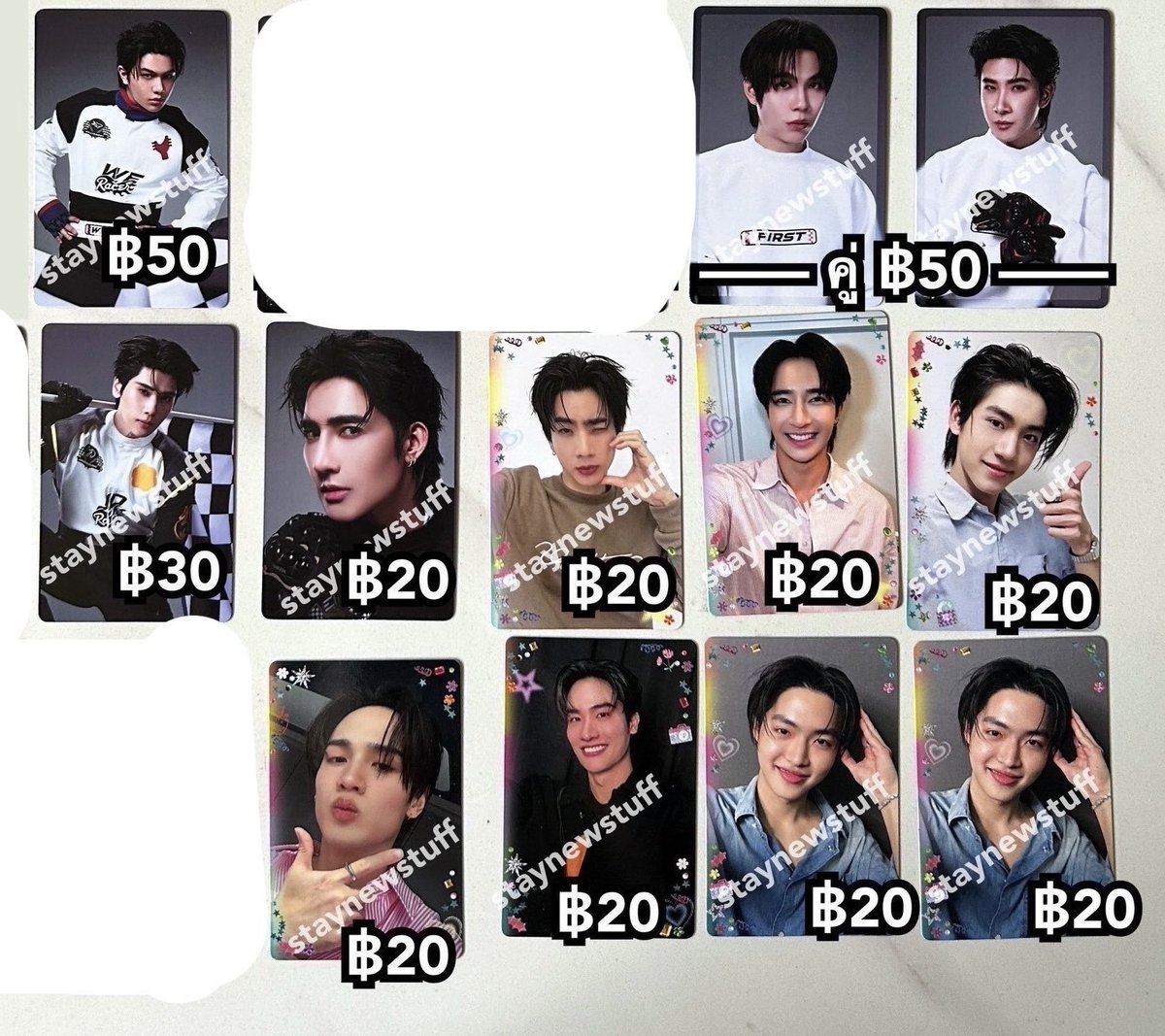 staynewstuff's tweet photo. [พร้อมส่ง💙] การ์ด photocard #GMMTV

ปอนด์ ภูวินทร์ จูเนียร์ มาร์ค บุ๋น เปรม แซนต้า จุง วิลเลี่ยม

💰ราคาตามภาพ

📮ค่าส่ง +฿40
💌สั่งdm/Line https://t.co/bFSoJE1RaC

🛒 Shopee
1) https://t.co/lnVMT0jBNS
2) https://t.co/dbnuGeXS38

#ตลาดนัดgmmtv #ตลาดนัดgmm #staynewพร้อมส่ง https://t.co/BsygWkK9g9