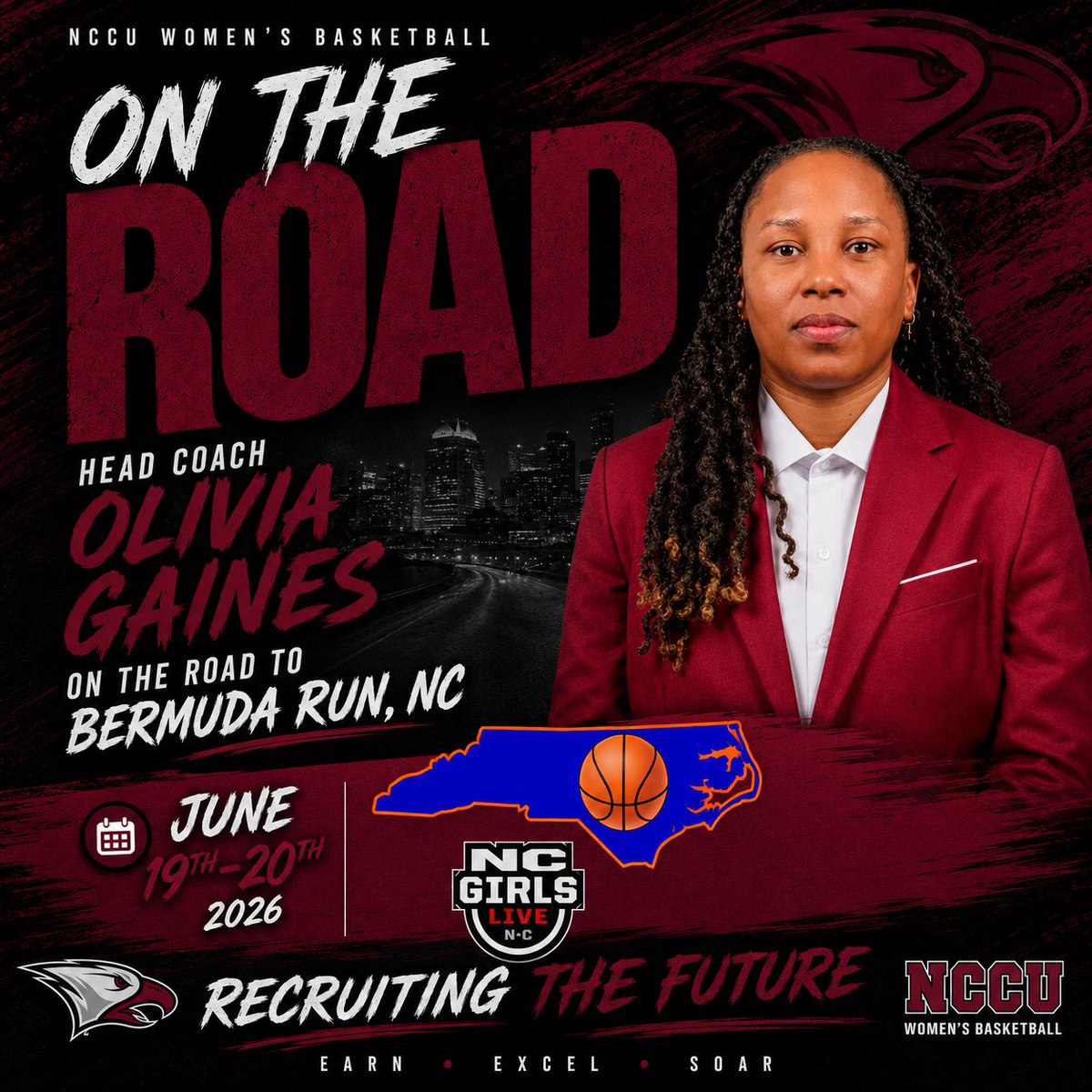 NCCU Women’s Basketball tweet media