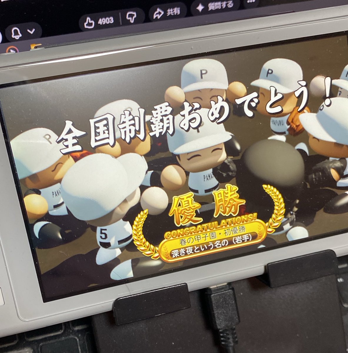 CheeHin94's tweet photo. 2回目の甲子園　初優勝だああああ！ https://t.co/383p6Co3kh