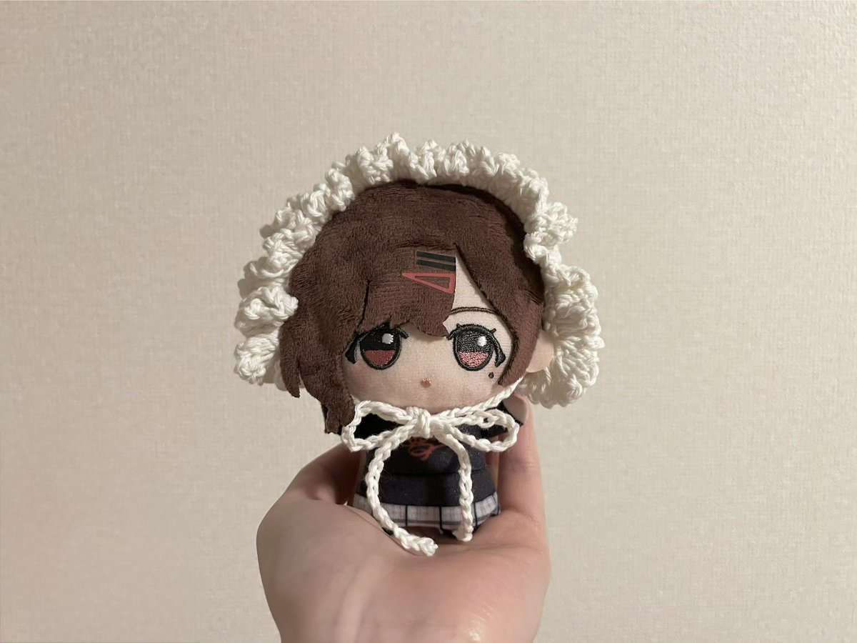 mutenka_osushi_'s tweet photo. カリフラワーみたいなヘッドドレス編んだﾖ https://t.co/tHqlEA9eTW