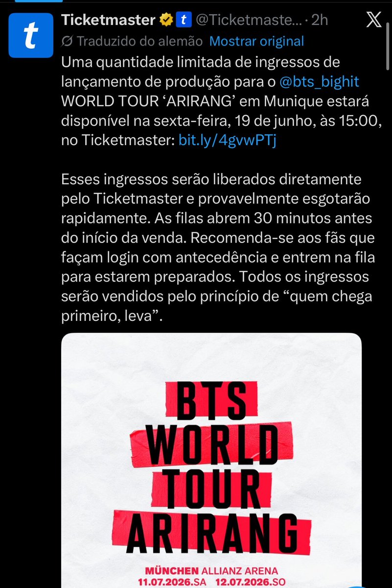 BTS Project Brasil tweet media