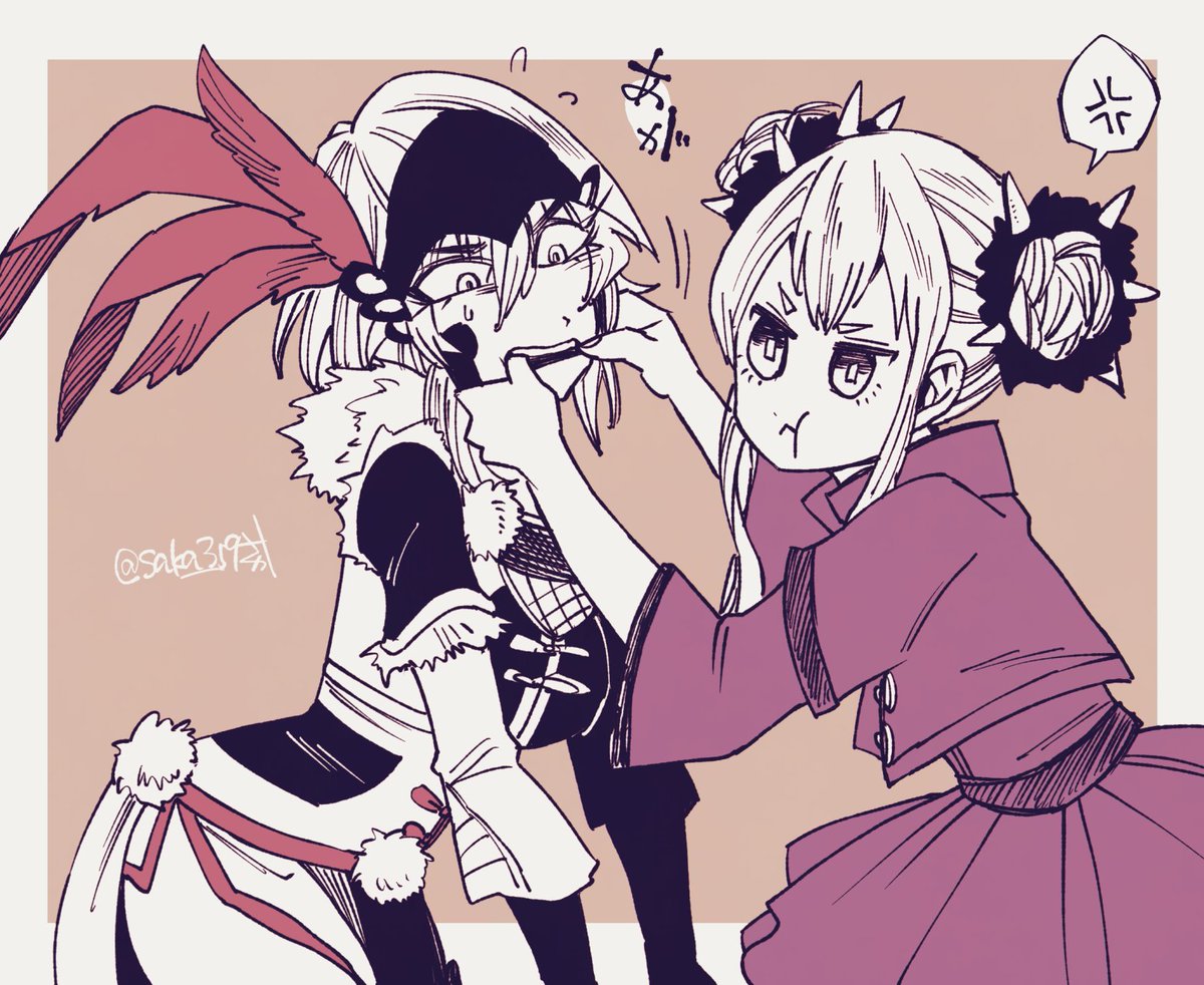 saka_359's tweet photo. 呂玲綺ちゃんと董白ちゃん https://t.co/eKvkxGAPZ6