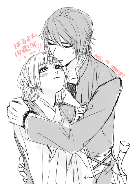 illllli87's tweet photo. 遙か4、18周年おめでとう https://t.co/VKhahQs4wt